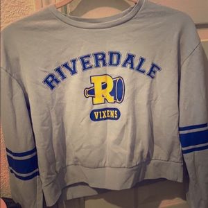 Gray Riverdale Vixens crop top *ORIGINAL*